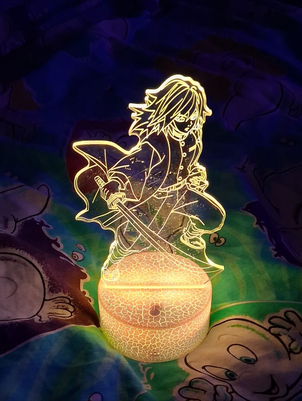 Demon Slayer Interchangeable Color Changing Light - Picture 4 of 7